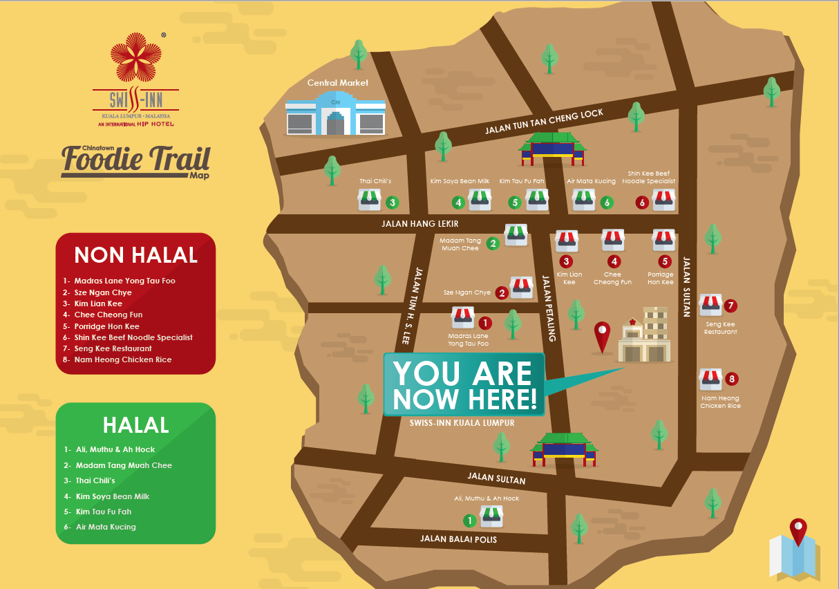 쿠알라룸푸르 숙소 추천 스위스 인 차이나타운 쿠알라룸푸르